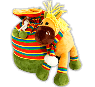 Новогодние подарки в мягкой игрушке